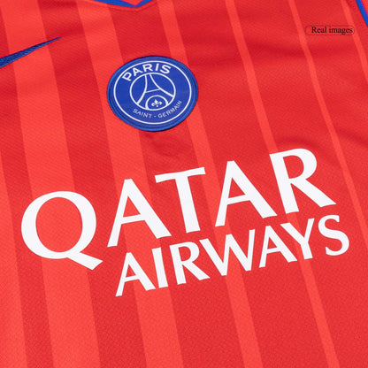 PSG Third Maillot 2025/26 Rouge