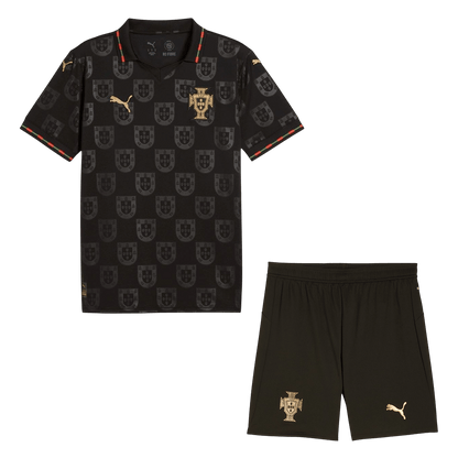 Kit Maillot Portugal - Coupe du Monde 2026 Noir