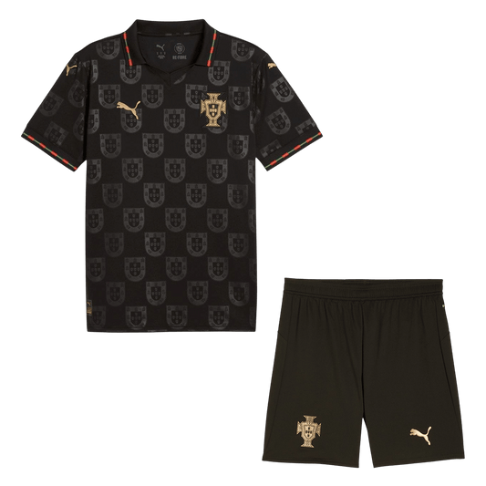 Kit Maillot Portugal - Coupe du Monde 2026 Noir