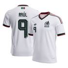 RAÚL #9 Mexico Maillot Extérieur - Coupe du Monde 2026 Blanc
