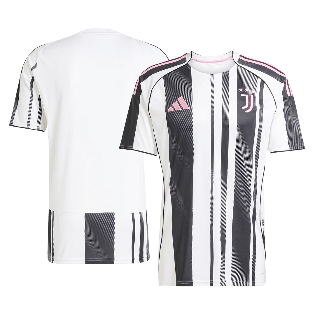 Juventus Domicile Maillot 2025/26 Noir&Blanc