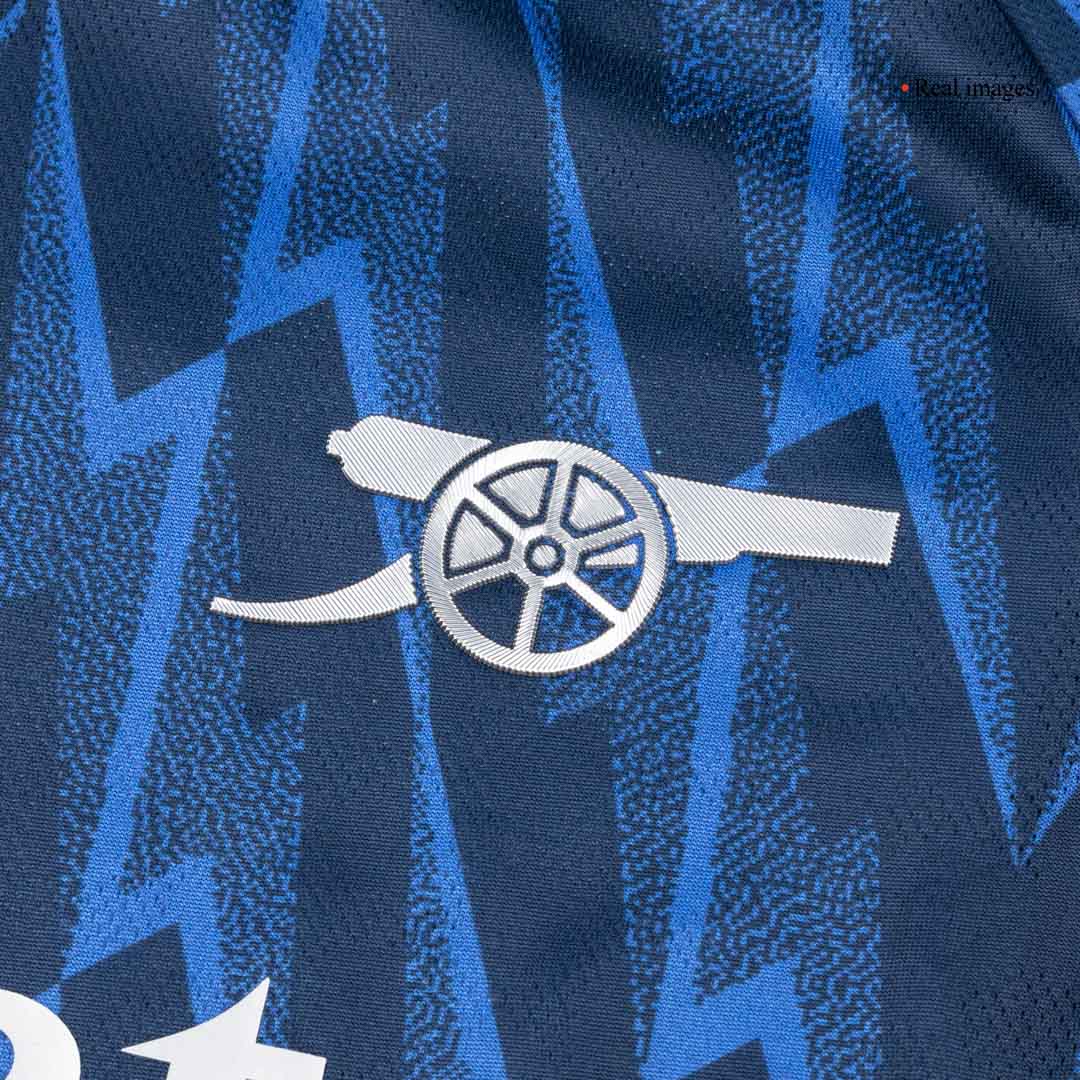 ØDEGAARD #8 Arsenal Extérieur Maillot 2025/26 Bleu Joueur