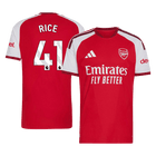 RICE #41 Arsenal Domicile Maillot 2026/27 Rouge Joueur