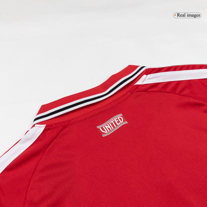 B.FERNANDES #8 Manchester United Maillot Domicile 2026/27 Rouge