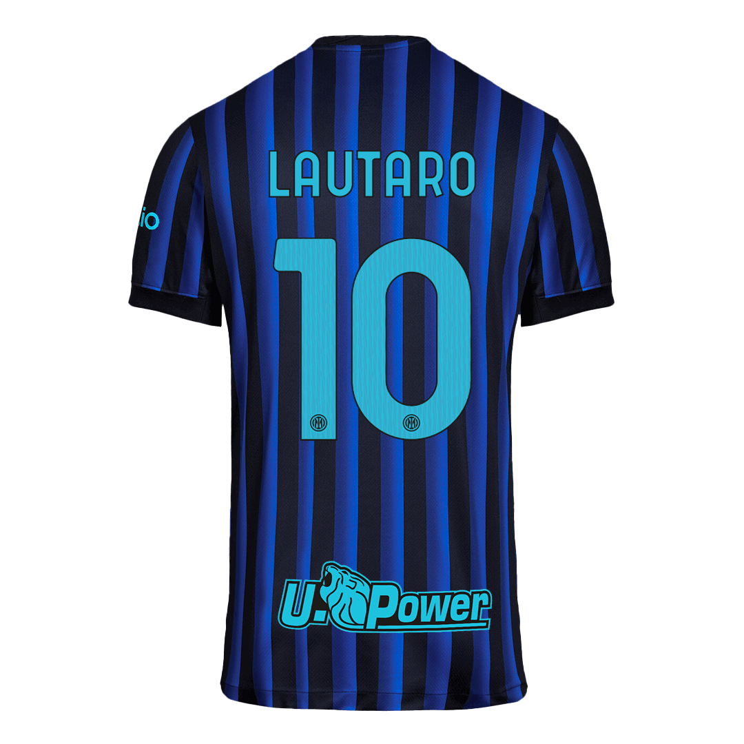 LAUTARO #10 Inter Milan Domicile Maillot 2025/26 Blue&Black