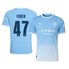 FODEN #47 Manchester City Domicile Maillot 2026/27 Bleu Joueur - UCL