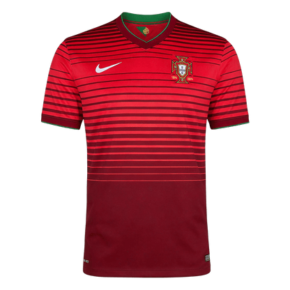 Maillot Rétro Portugal Édition Spéciale 2014 Rouge
