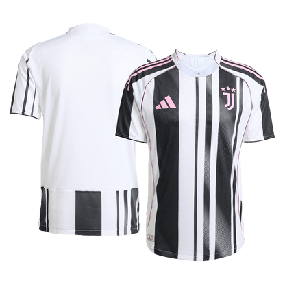 Maillot Domicile Juventus 2025/26 Noir&Blanc Joueur