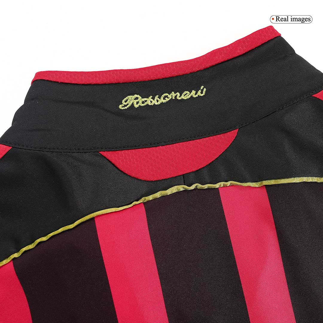 Retro KAKA' #22 AC Milan Maillot Domicile 2006/07 Rouge&Noir