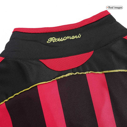 Maillot domicile AC Milan Rétro MALDINI #3 2006/07 Rouge&Noir
