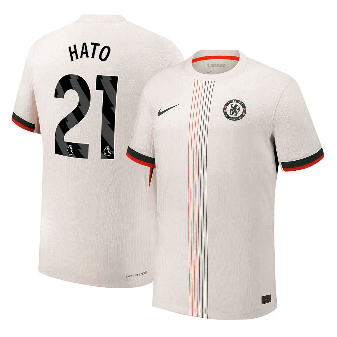 HATO #21 Maillot Extérieur Chelsea 2025/26 Blanc Joueur