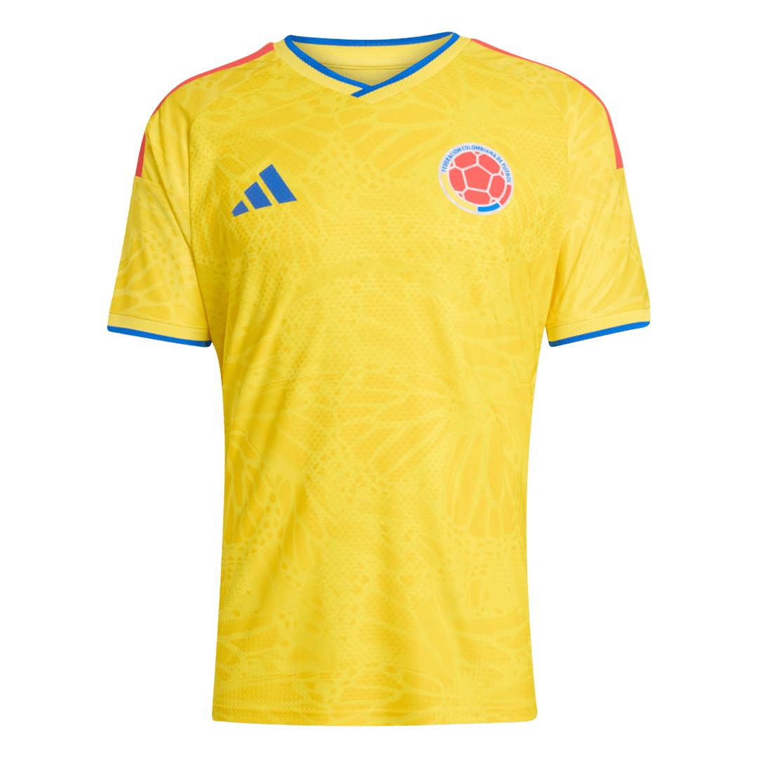 Maillot Domicile Colombie - Joueur Jaune Coupe du Monde 2026