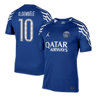 O.DEMBÉLÉ #10 PSG Fourth Away Maillot 2024/25 Bleu marine - UCL