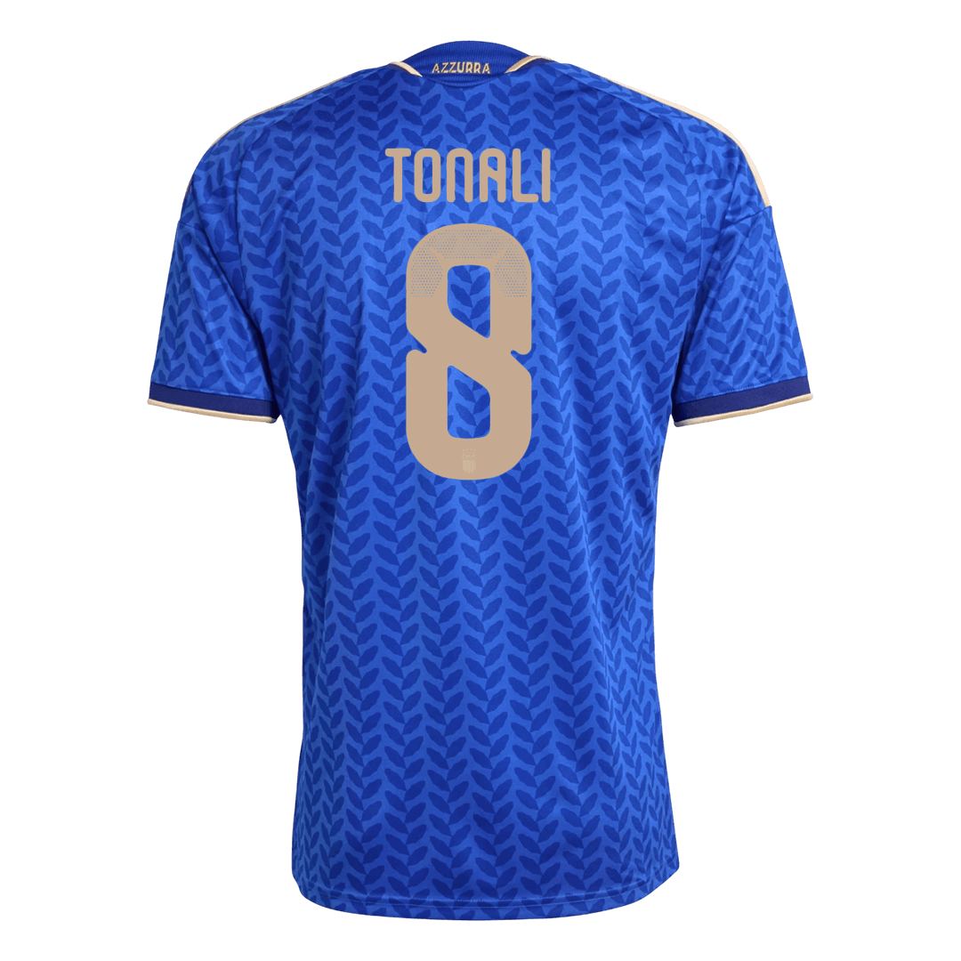 TONALI #8 Italy Home Shirt - World Cup 2026 Blue - Super