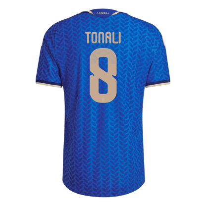 TONALI #8 Italie Domicile Maillot - Coupe du Monde 2026 Bleu Joueur