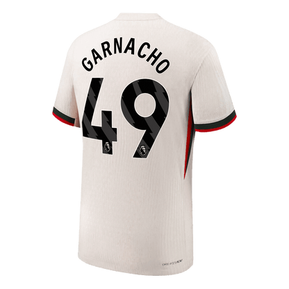GARNACHO #49 Chelsea Extérieur Maillot 2025/26 Blanc Joueur