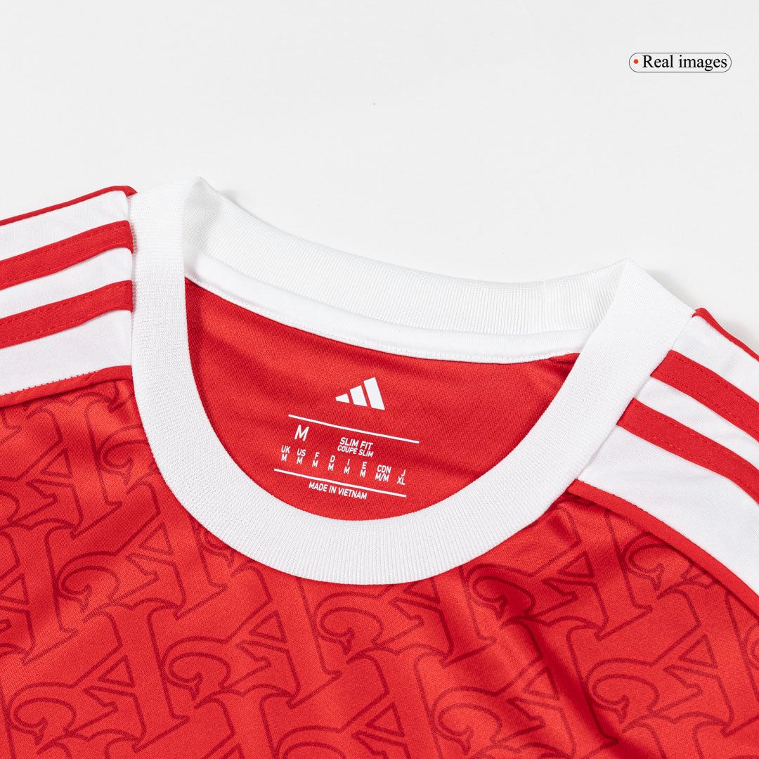 ØDEGAARD #8 Arsenal Domicile Maillot 2025/26 Rouge - Superbe