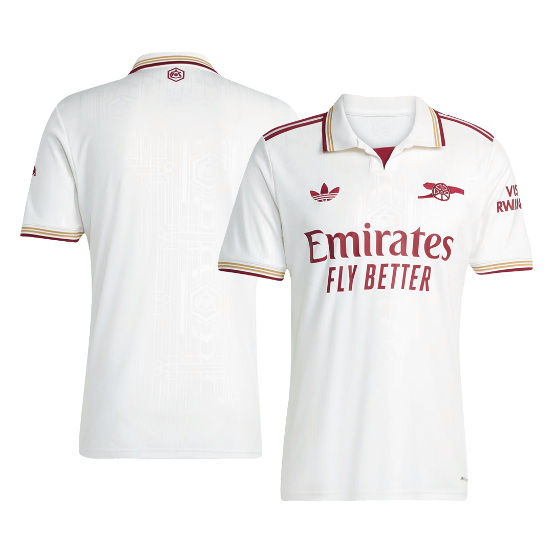 Maillot Tiers Arsenal 2025/26 Blanc
