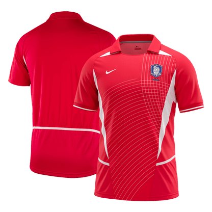 Maillot rétro domicile Corée du Sud 2002 Rouge