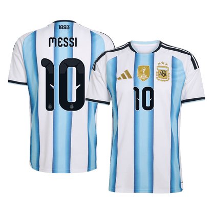 MESSI #10 Maillot Domicile Argentine - Coupe du Monde 2026 Bleu&Blanc - Super