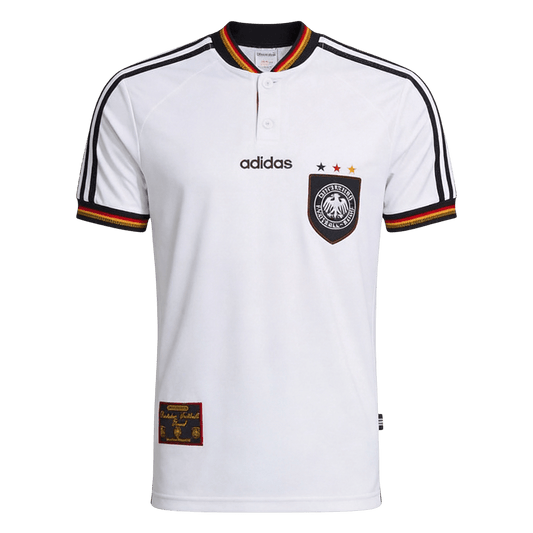 Maillot rétro domicile Allemagne 1996 Blanc