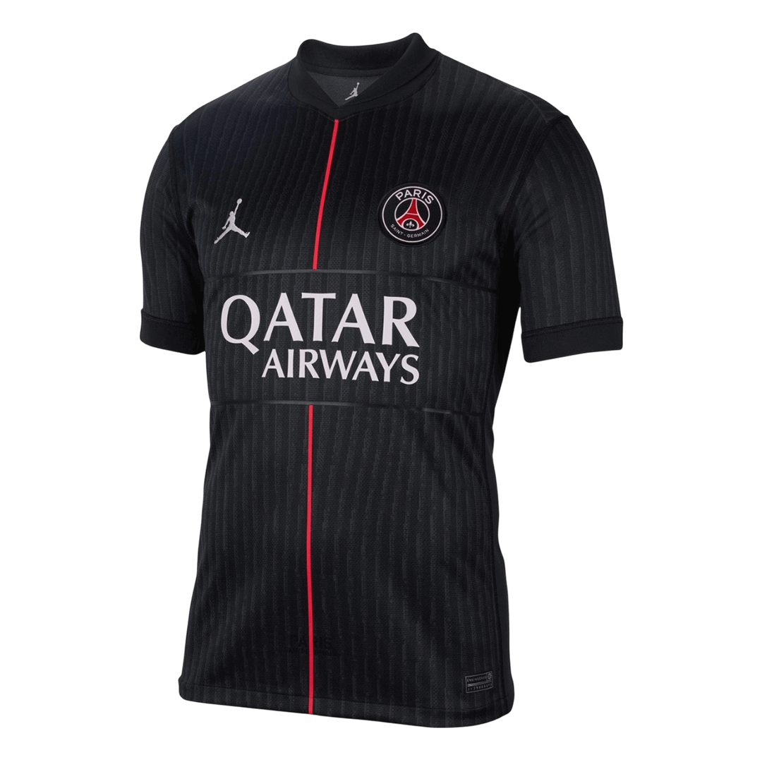 Maillot Quatrième Extérieur PSG 2025/26 Noir