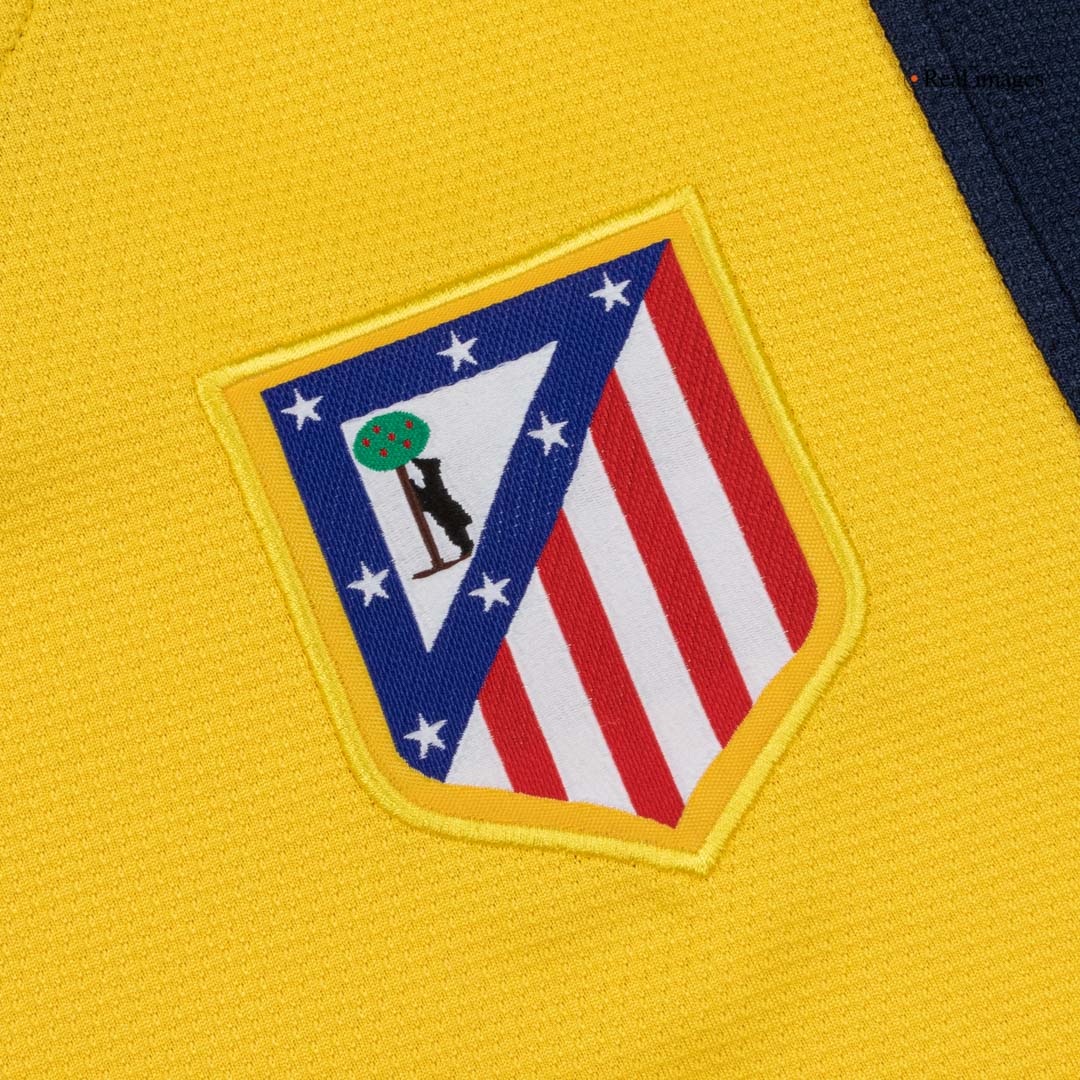 Maillot Rétro Atlético Madrid Extérieur 2013/14 Jaune