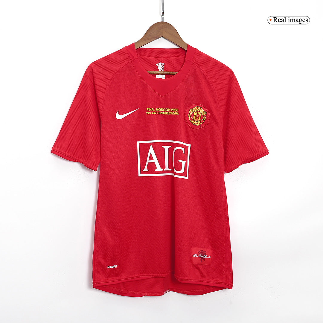 Maillot Domicile Rétro Manchester United 2007/08