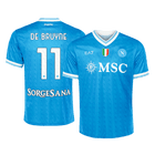 DE BRUYNE #11 Napoli Maillot domicile 2025/26 Bleu