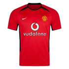 Maillot Rétro Domicile Manchester United 2002/04 Rouge