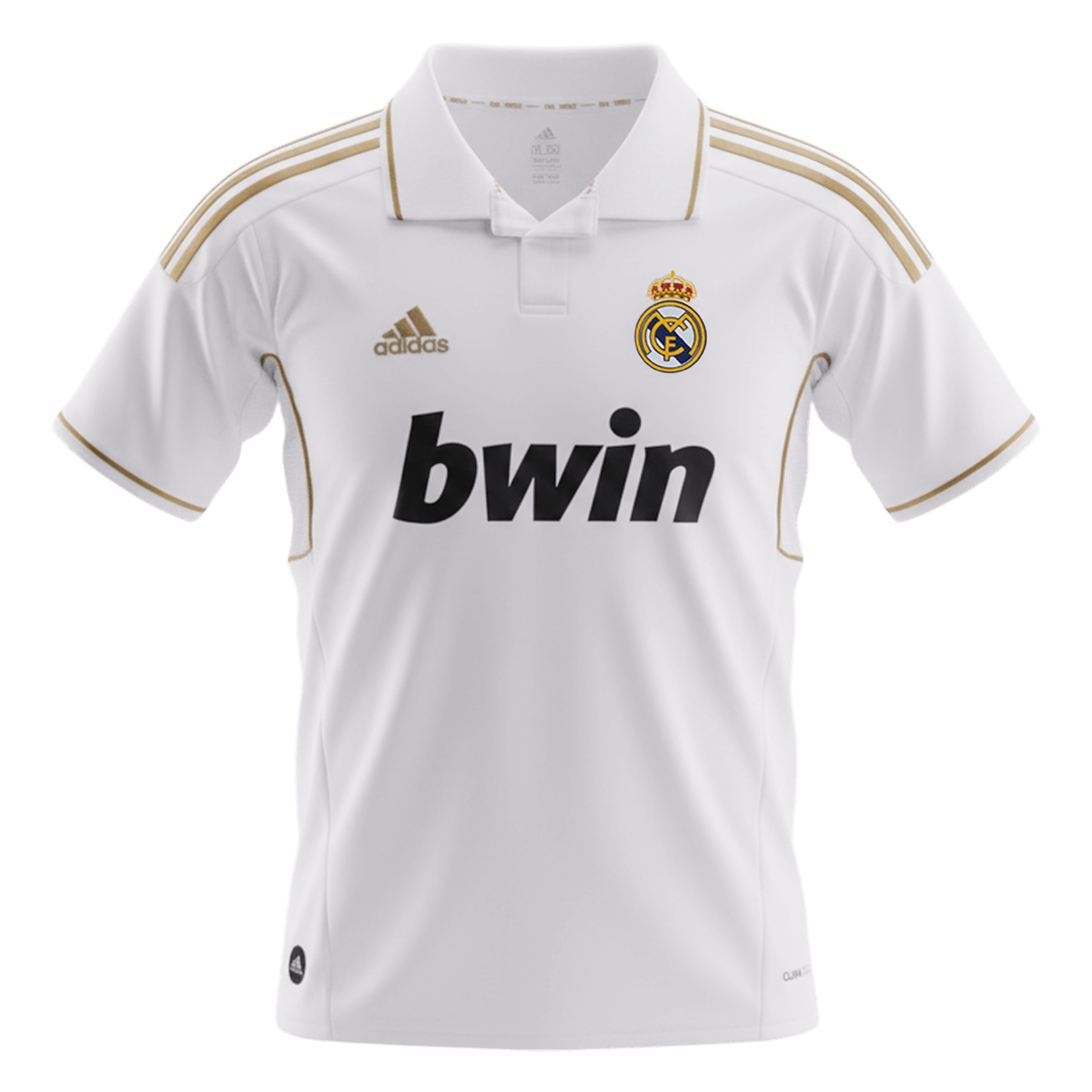 Maillot Domicile Rétro Real Madrid 2011/12 Blanc