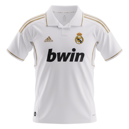 Maillot Domicile Rétro Real Madrid 2011/12 Blanc