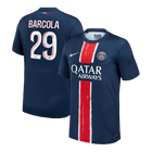 BARCOLA #29 PSG Domicile Maillot 2024/25 Bleu marine