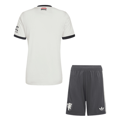 Manchester United Third Maillot Kit 2024/25 Blanc
