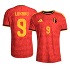 LUKAKU #9 Belgium Home Shirt - World Cup 2026 Red Player