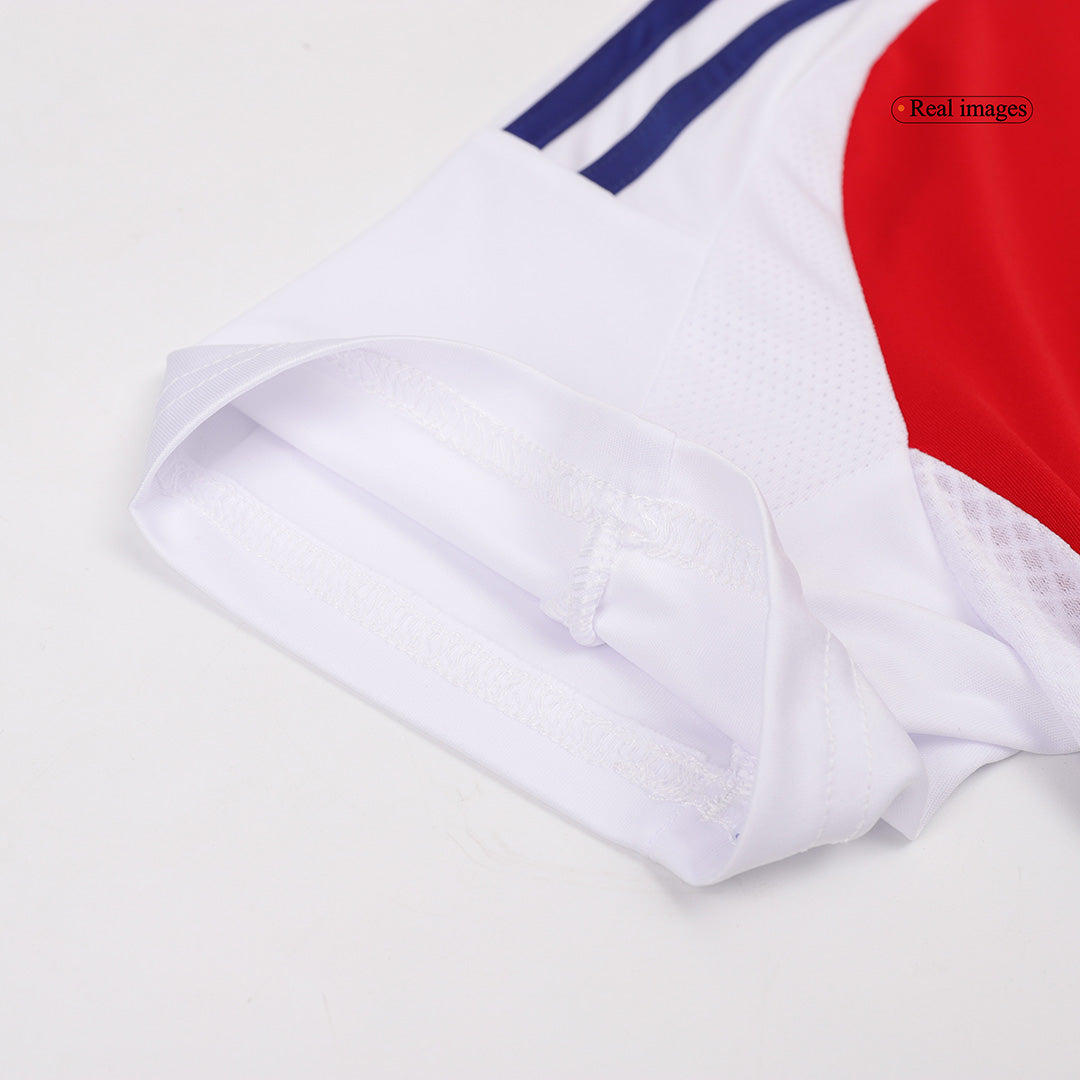 SALIBA #2 Arsenal Domicile Maillot 2024/25 Rouge