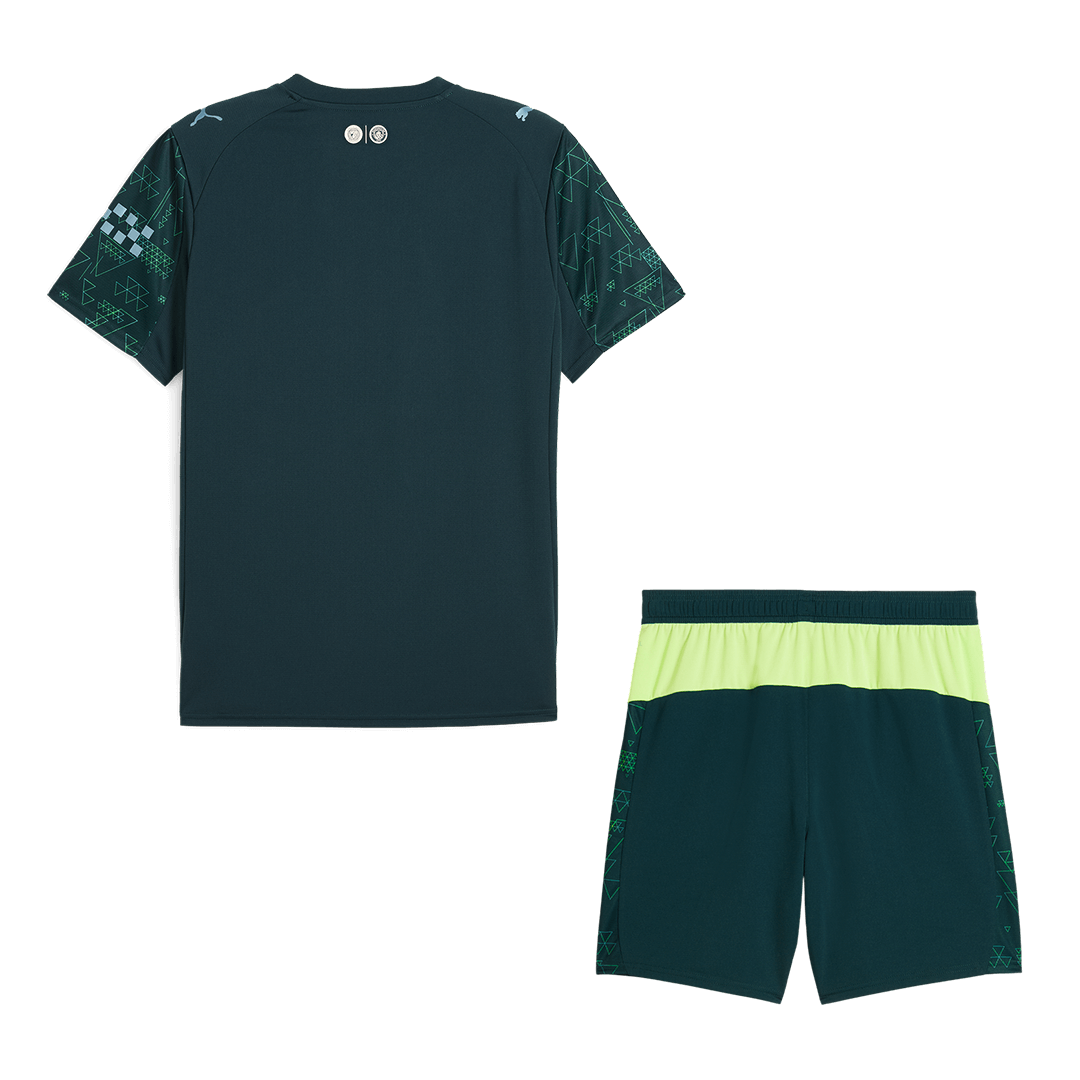 Manchester City Fourth Away Maillot Kit 2025/26 Vert