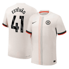 ESTÊVÃO #41 Chelsea Extérieur Maillot 2025/26 Blanc Joueur
