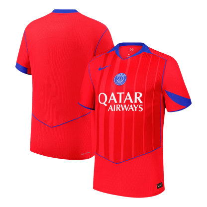 Maillot domicile du PSG 2025/26 rouge joueur