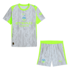 Manchester City Troisième Maillot Kit 2025/26 Gris
