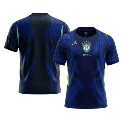 Brésil Extérieur Maillot - Coupe du Monde 2026 Bleu marine