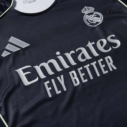 TCHOUAMENI #14 Real Madrid Extérieur Maillot 2025/26 Bleu marine - Super