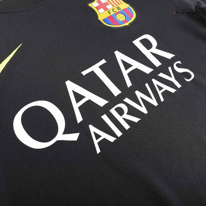Maillot Rétro Barcelone Troisième 2013/14 Noir