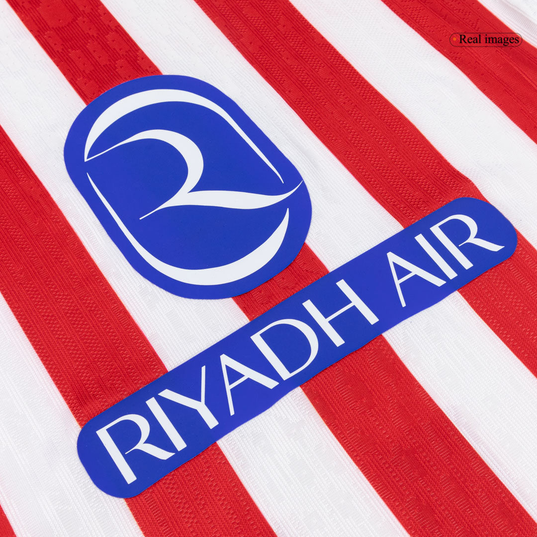 Maillot Domicile Joueur Atletico Madrid 2025/26 Rouge&Blanc