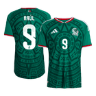 RAÚL #9 Mexico Home Jersey - World Cup 2026 Green Player