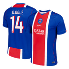 D.DOUÉ #14 PSG Domicile Maillot 2026/27 Bleu Roi Ancien