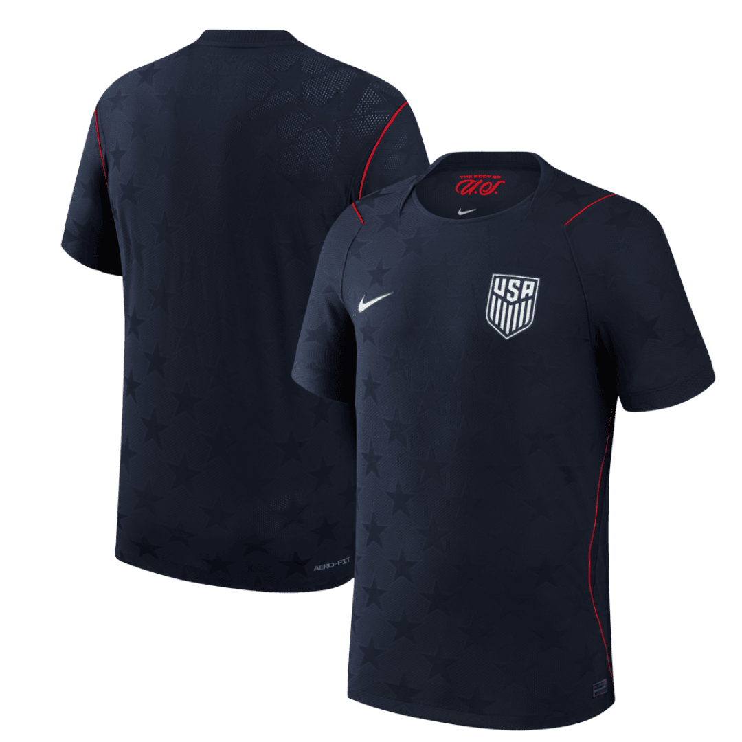 États-Unis Maillot Extérieur - Coupe du Monde 2026 Noir Joueur