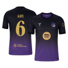 GAVI #6 Barcelona Extérieur Maillot 2026/27 Black/Purple Joueur - UCL