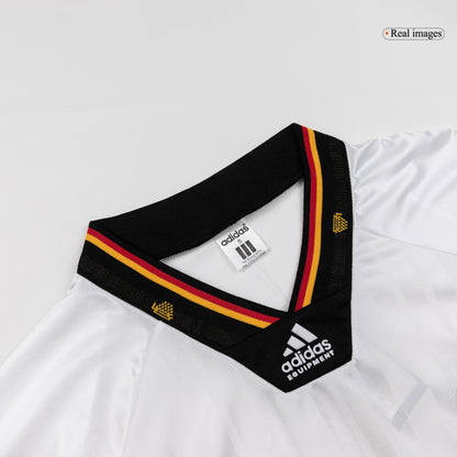 Retro Allemagne Domicile Maillot 1992 Blanc