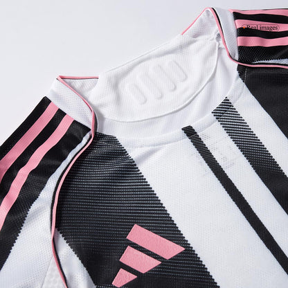 Maillot Domicile Juventus 2025/26 Noir&Blanc Joueur